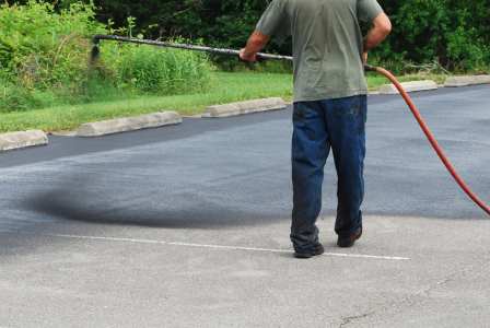 Asphalt sealcoating by All-Star Asphalt & Maintenance